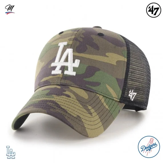 Cappellino MLB Los Angeles Dodgers "Branson MVP Camo (Cappellino) '47 Brand chez FrenchMarket