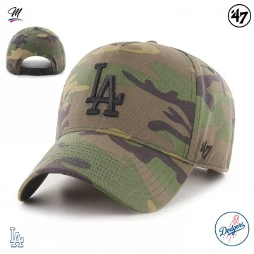 MLB Los Angeles Dodgers "Grove Snapback MVP Camo" Kappe (Cap) '47 Brand auf FrenchMarket