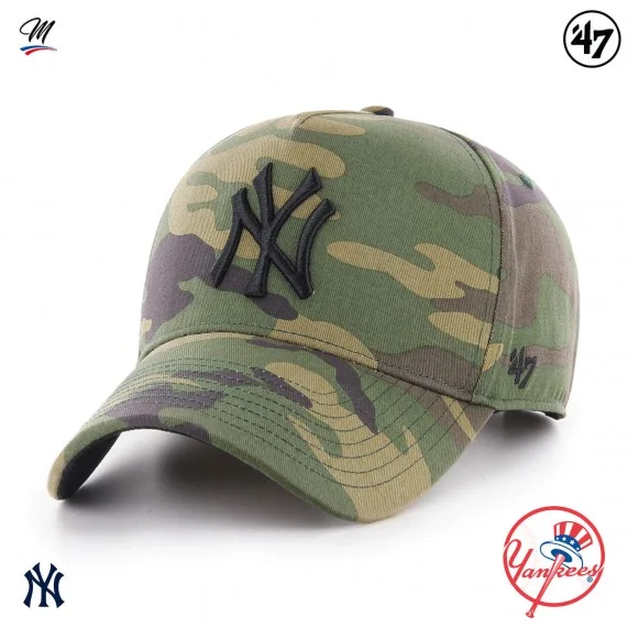 Gorra MLB New York Yankees "Grove Snapback MVP Camo (Gorras) '47 Brand chez FrenchMarket