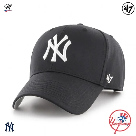 MLB New York Yankees "Core Raised Basic MVP" Cap (Caps) '47 Brand chez FrenchMarket