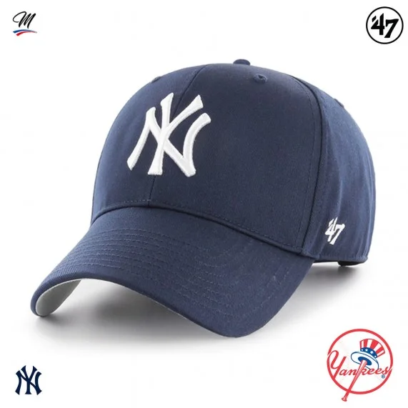 Cappellino MLB New York Yankees "Core Raised Basic MVP (Cappellino) '47 Brand chez FrenchMarket