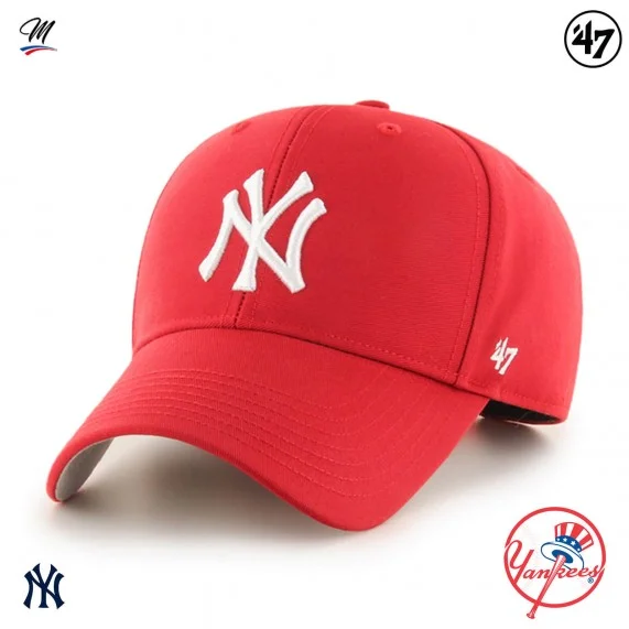 Cappellino MLB New York Yankees "Core Raised Basic MVP (Cappellino) '47 Brand chez FrenchMarket