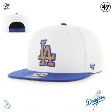 Casquette MLB Los Angeles Dodgers "Corkscrew '47Captain" (Cappellino) '47 Brand chez FrenchMarket