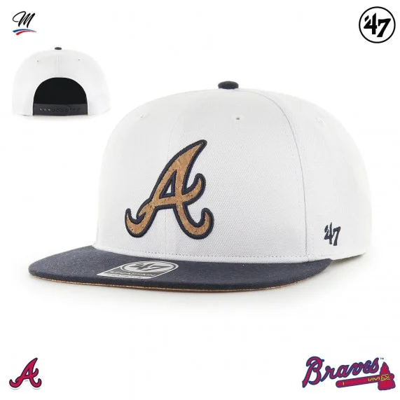 Casquette MLB Atlanta Braves "Corkscrew '47 Captain" (Casquettes) '47 Brand chez FrenchMarket