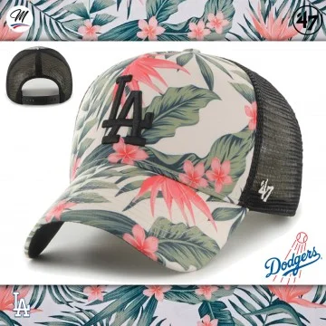 Cappellino MLB Los Angeles Dodgers "Coastal Floral Mesh (Tappi) '47 Brand chez FrenchMarket