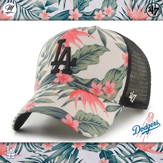 Gorra MLB Los Angeles Dodgers "Coastal Floral Mesh (Gorras) '47 Brand chez FrenchMarket