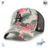 Casquette MLB Los Angeles Dodgers "Coastal Floral Mesh" (Casquettes) '47 Brand chez FrenchMarket