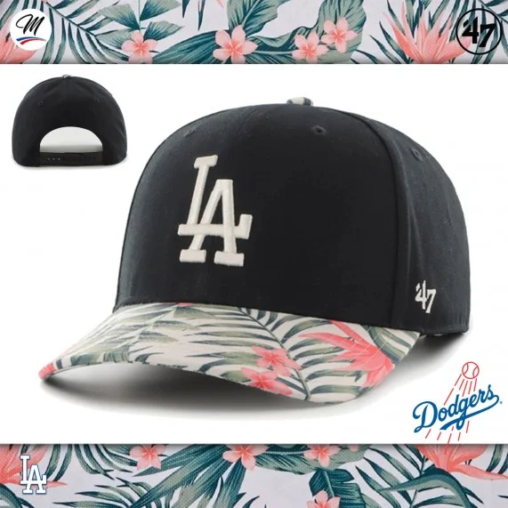 Cappellino MLB Los Angeles Dodgers "Coastal Floral Snap (Tappi) '47 Brand chez FrenchMarket