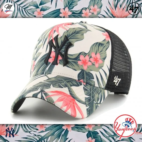 Cappello MLB New York Yankees "Coastal Floral Mesh (Tappi) '47 Brand chez FrenchMarket