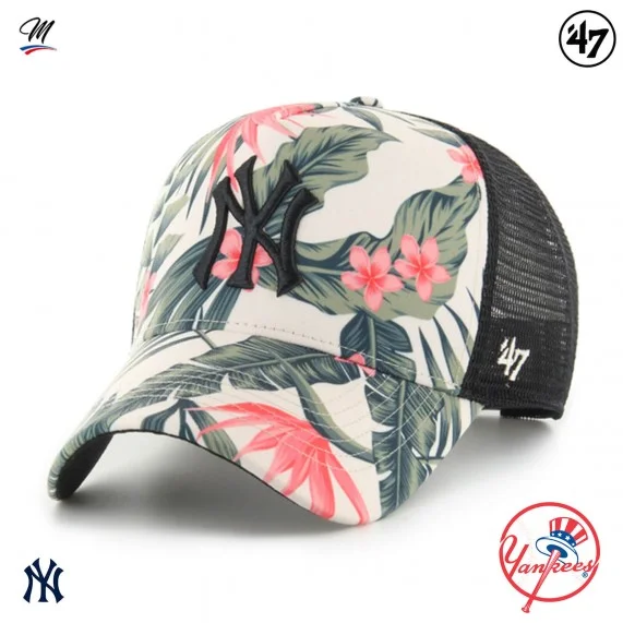 Cappello MLB New York Yankees "Coastal Floral Mesh (Tappi) '47 Brand chez FrenchMarket