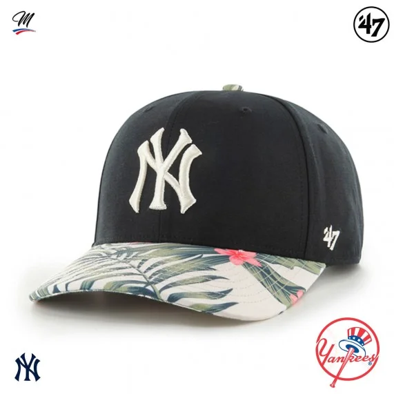 Casquette MLB New York Yankees "Coastal Floral Snap" (Casquettes) '47 Brand chez FrenchMarket