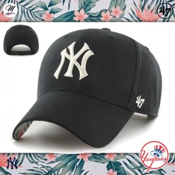 Cappellino MLB New York Yankees "Coastal Floral Under (Tappi) '47 Brand chez FrenchMarket