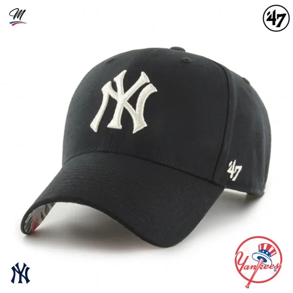 Cappellino MLB New York Yankees "Coastal Floral Under (Tappi) '47 Brand chez FrenchMarket