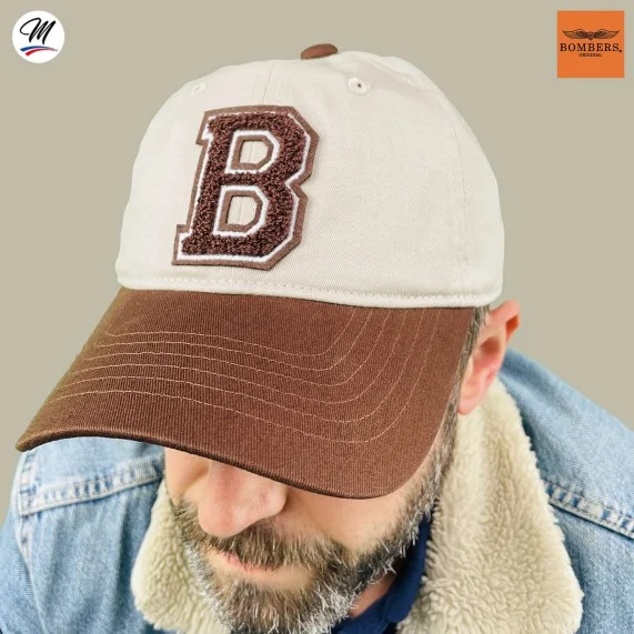 Gorra de béisbol de algodón "B-Cap (Gorras) Bombers Original chez FrenchMarket