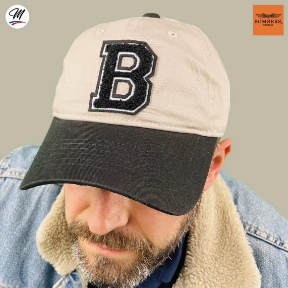 Gorra de béisbol de algodón "B-Cap (Gorras) Bombers Original chez FrenchMarket