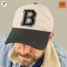 Baseballmütze Baumwolle "B-Cap (Cap) Bombers Original auf FrenchMarket