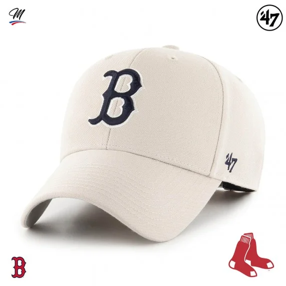 Cappellino MLB Boston Red Sox MVP "Logo della squadra (Cappellino) '47 Brand chez FrenchMarket