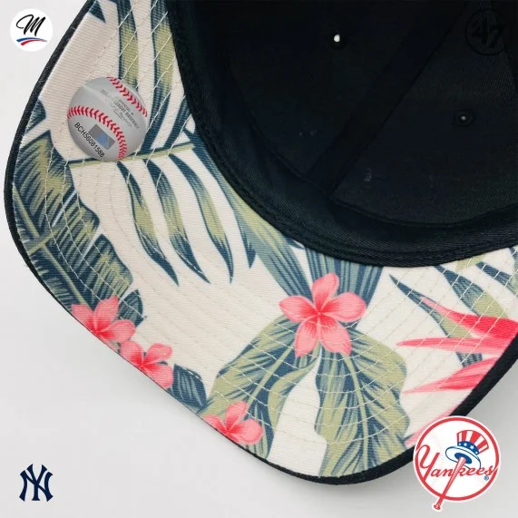 Cappellino MLB New York Yankees "Coastal Floral Under (Tappi) '47 Brand chez FrenchMarket