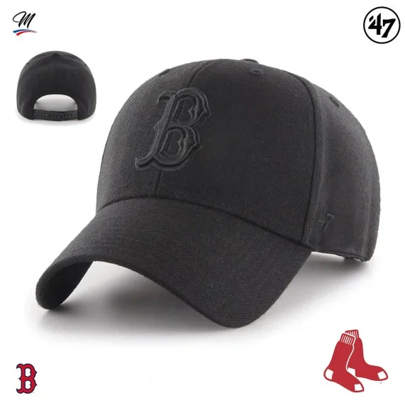 MVP Boston Red Sox MLB Snapback Cap Black 2 (Caps) '47 Brand on FrenchMarket