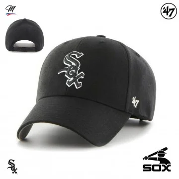 MLB Chicago White Sox MVP Snapback Cap Negro (Gorras) '47 Brand chez FrenchMarket