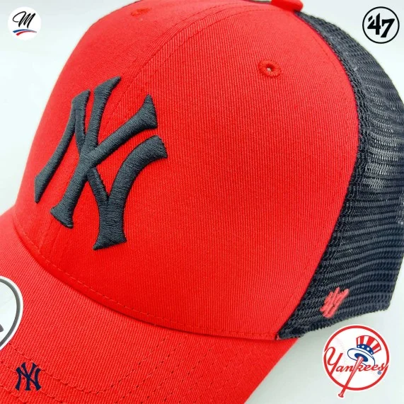 Casquette MLB New York Yankees "Summer Ballpark Mesh" (Casquettes) '47 Brand chez FrenchMarket