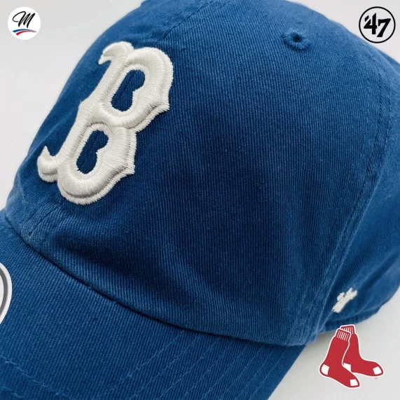 Casquette MLB Boston Red Sox "Clean Up" (Casquettes) '47 Brand chez FrenchMarket