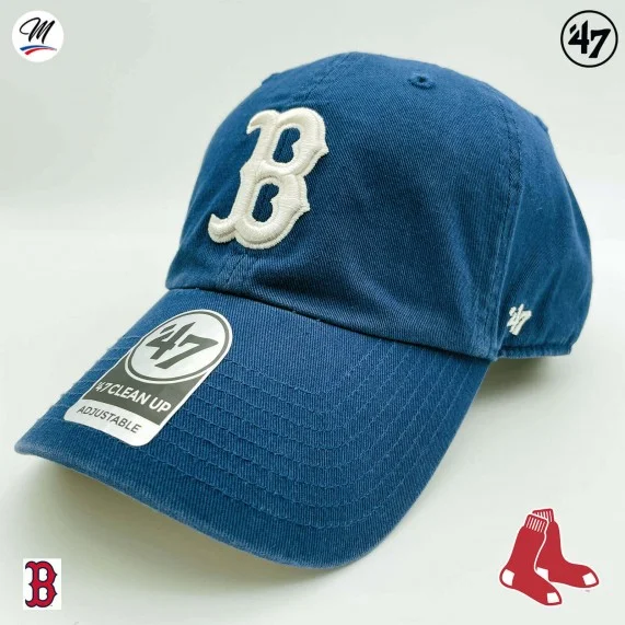 Casquette MLB Boston Red Sox "Clean Up" (Casquettes) '47 Brand chez FrenchMarket