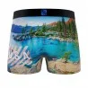 Boxer Homme Microfibre Recyclé "Paysage du Monde" (Boxers Homme) Freegun chez FrenchMarket