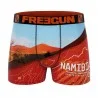 Boxer Homme Microfibre Recyclé "Paysage du Monde" (Boxers Homme) Freegun chez FrenchMarket