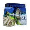 Boxer uomo in microfibra riciclata "Paysage du Monde (Boxer) Freegun chez FrenchMarket