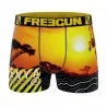 Boxer Homme Microfibre Recyclé "Paysage du Monde" (Boxers Homme) Freegun chez FrenchMarket