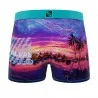 Boxer Homme Microfibre Recyclé "Paysage du Monde" (Boxers Homme) Freegun chez FrenchMarket