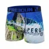 Boxer Homme Microfibre Recyclé "Paysage du Monde" (Boxers Homme) Freegun chez FrenchMarket