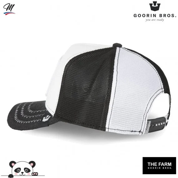 Casquette Trucker Panda "Finish Last" (Gorras) Goorin Bros chez FrenchMarket