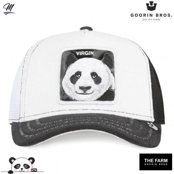 Casquette Trucker Panda VIRGIN "Finish Last" (Casquettes) Goorin Bros chez FrenchMarket