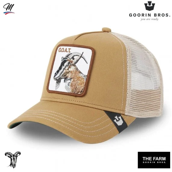 Gorra G.O.A.T. Trucker - Cabra (Gorras) Goorin Bros chez FrenchMarket