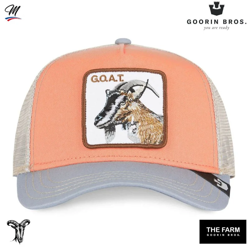 Gorra Goorin Bros Trucker G O A T Cabra