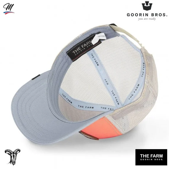 Cappello Trucker G.O.A.T. - Capra (Cappellino) Goorin Bros chez FrenchMarket