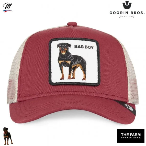 Bad Boy Trucker Cap - Rotweiller (Caps) Goorin Bros on FrenchMarket