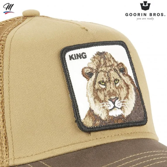 Casquette Trucker KING - Lion (Casquettes) Goorin Bros chez FrenchMarket