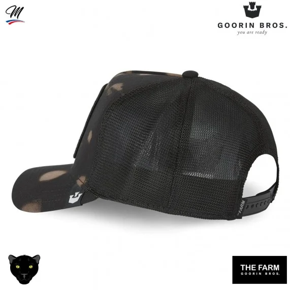 Trucker Cap Panther Schwarz (Cap) Goorin Bros auf FrenchMarket