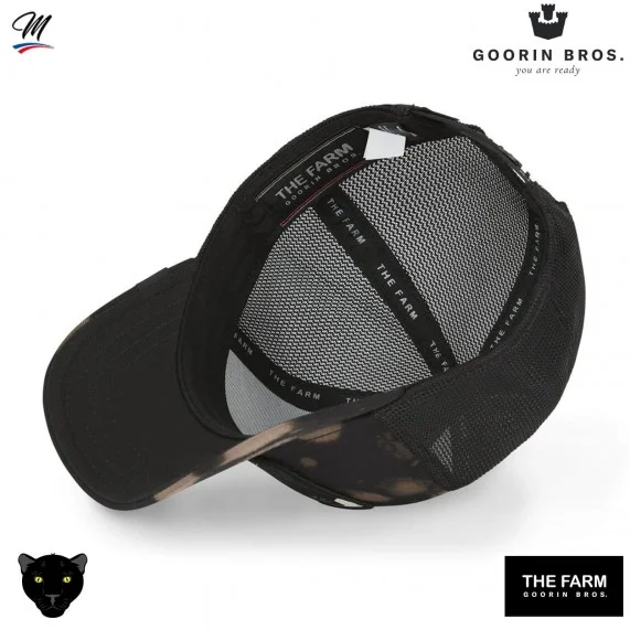 Trucker Cap Panther Schwarz (Cap) Goorin Bros auf FrenchMarket