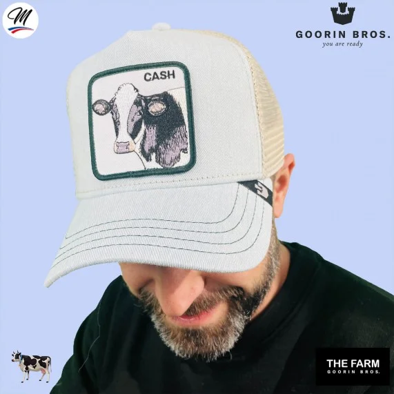 Gorra Trucker Cash Cow (Vaca) (Gorras) Goorin Bros chez FrenchMarket