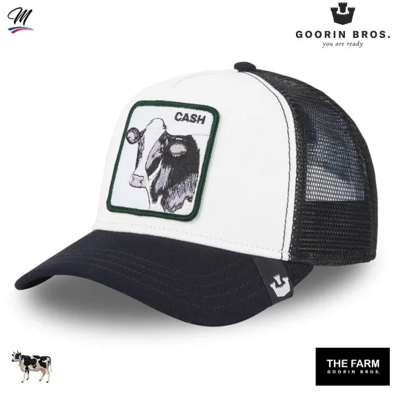 Cappellino da Trucker Cash Cow (mucca) (Cappellino) Goorin Bros chez FrenchMarket