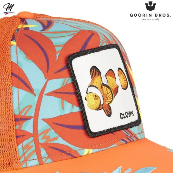 Casquette Trucker Poisson Clown "Public Anemone" (Casquettes) Goorin Bros chez FrenchMarket