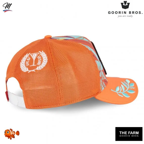 Casquette Trucker Poisson Clown "Public Anemone" (Casquettes) Goorin Bros chez FrenchMarket