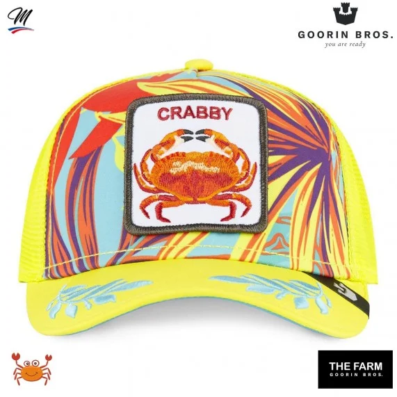 Casquette Trucker Crabby "Totally Clawsome" (Casquettes) Goorin Bros chez FrenchMarket