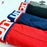 Juego de 4 bóxers para hombre 100% algodón (Calzoncillos para hombre) Umbro chez FrenchMarket