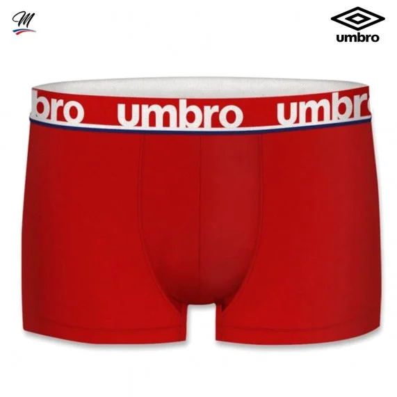 Juego de 4 bóxers para hombre 100% algodón (Calzoncillos para hombre) Umbro chez FrenchMarket