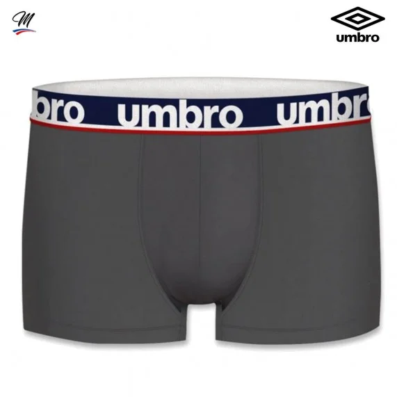 Juego de 4 bóxers para hombre 100% algodón (Calzoncillos para hombre) Umbro chez FrenchMarket